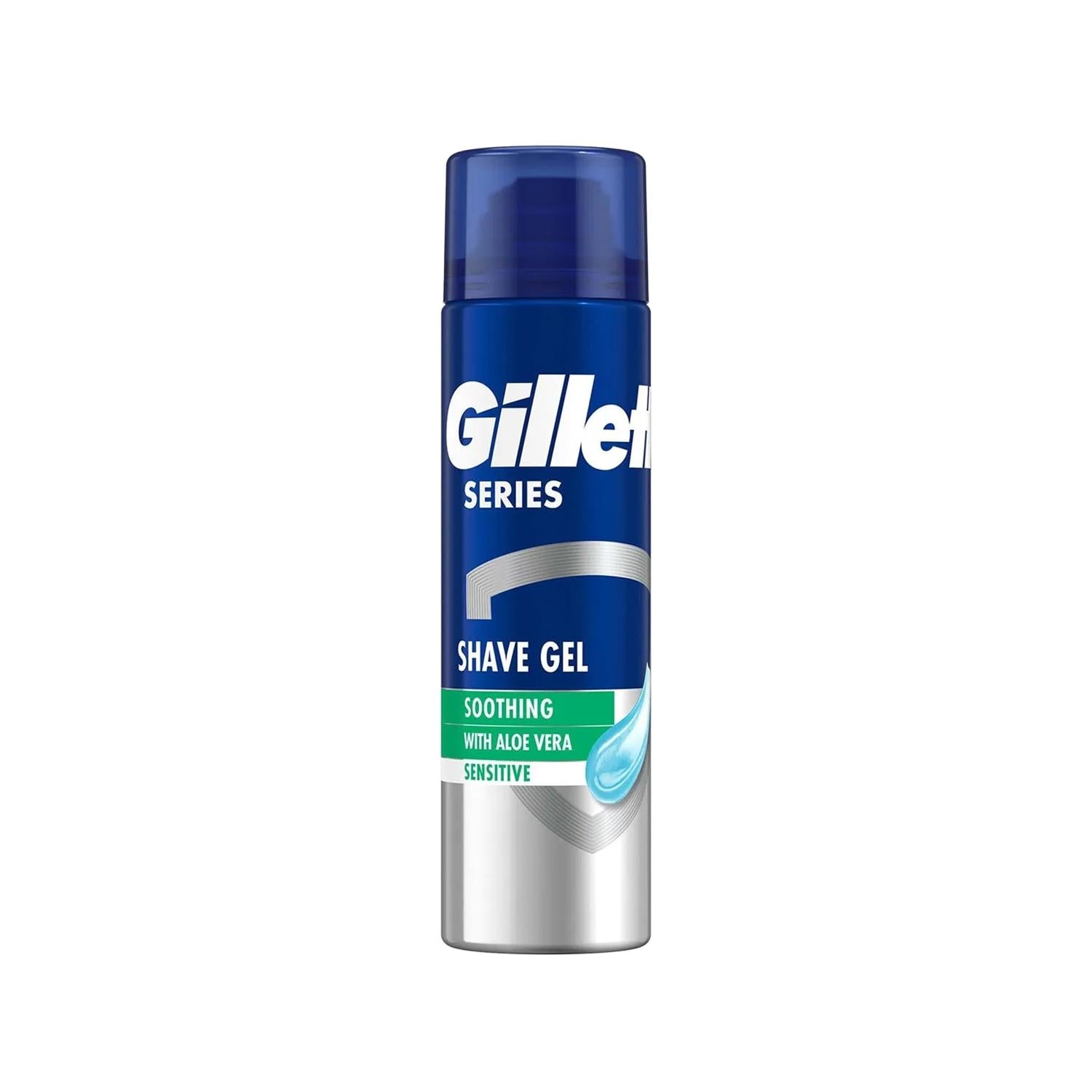 Gillette Soothing Shaving Gel for Sensitive Skin - 6.76 fl oz, Gentle & Comfortable Shaving Experience Gillette Soothing Shaving Gel - Gentle Shaving for Sensitive Skin shaving gel, sensitive skin care, Gillette Series Soothing, soothing shaving gel, shaving gel for sensitive skin, gentle shaving, comfortable shaving, men's grooming, women's grooming, razor burn relief, ingrown hair prevention, Gillette brand, personal care, skincare, grooming essentials