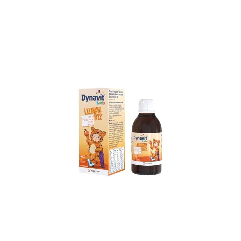 Dynavit Kids Lizinkid B12 Liquid Supplement 150 ml