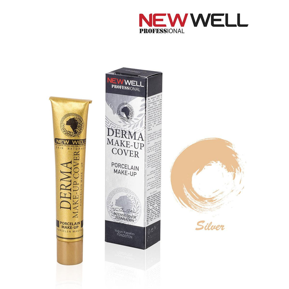 New Well Derma Cover: Full Coverage Foundation with SPF 15 - Long Lasting & Dermatologist Recommended for a Flawless, Water-Resistant Finish New Well Derma Cover Foundation: SPF, Full Coverage, Long Lasting full coverage foundation, long lasting foundation, foundation with SPF, dermatologist recommended foundation, waterproof foundation, flawless finish foundation, New Well Derma Cover Fondöten, sun protection foundation, foundation makeup, full coverage, SPF 15, long-lasting, water resistant, silky finish,