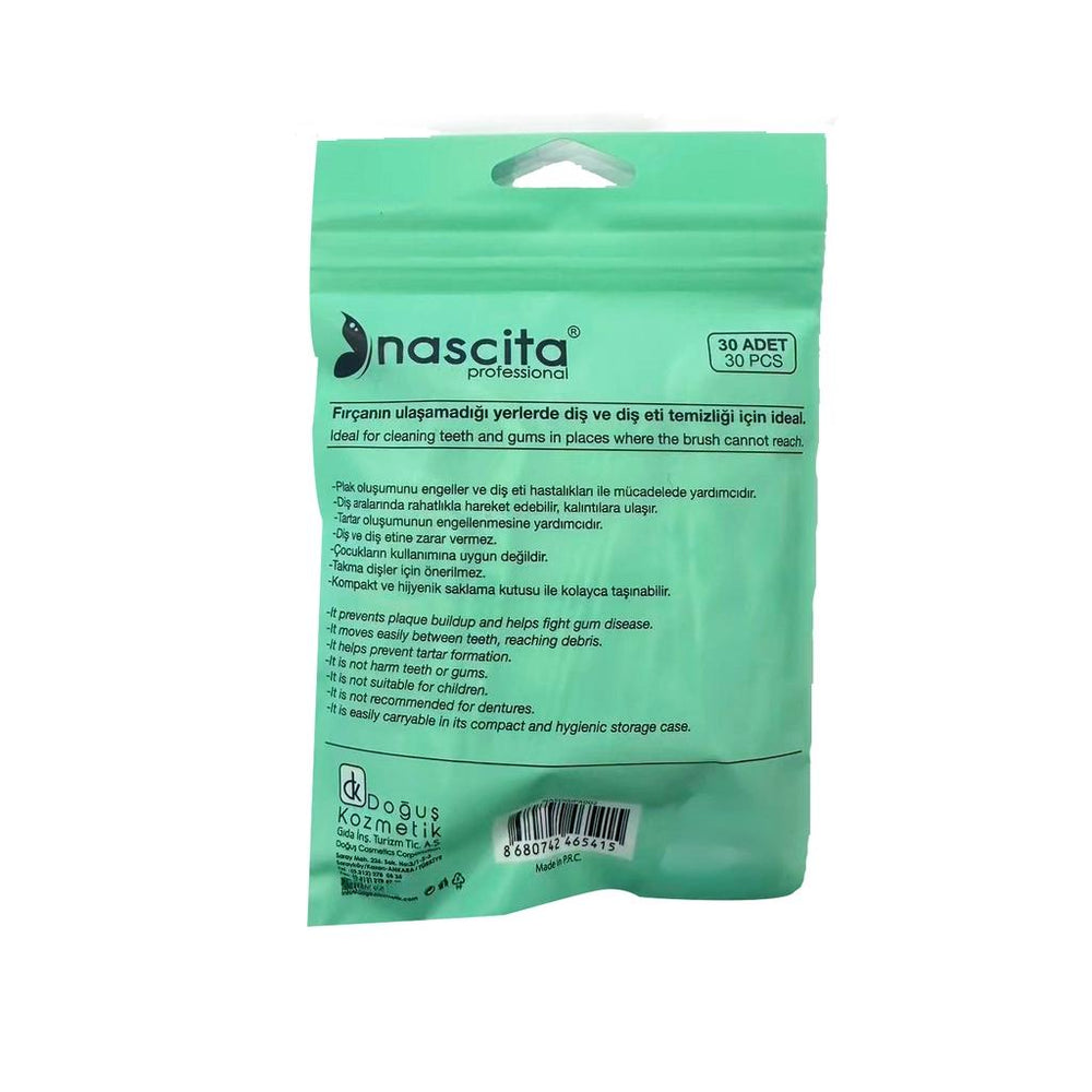 Nascita Dental Floss with Travel Case & Interdental Brush