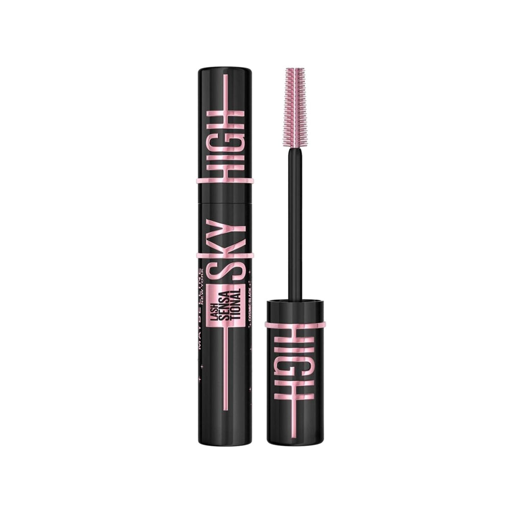 Maybelline New York Lash Sensational Sky High Cosmic Black Mascara - Volumizing & Lengthening Formula for Enhanced Eyelashes Maybelline Lash Sensational Sky High Cosmic Black Mascara Maybelline New York Mascara, Lash Sensational Sky High Mascara, Cosmic Black Mascara, Black Mascara for Eyelashes, Maybelline Sky High Cosmic Black, Volumizing Mascara, Lengthening Mascara, Cosmetic, Makeup, Eyelash Enhancement, Beauty Products, Eye Makeup, Mascara for Daily Use, Special Occasion Makeup