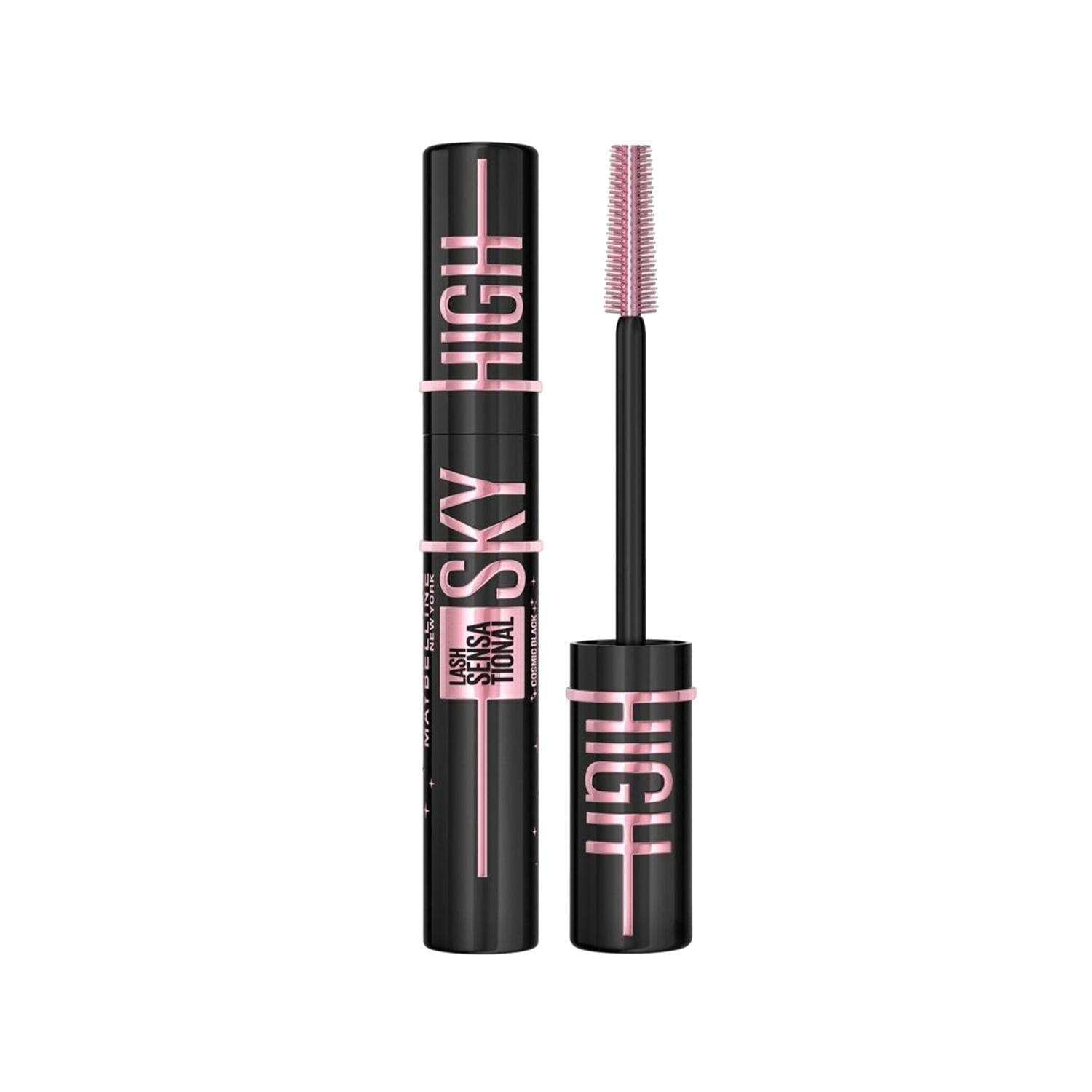 Maybelline New York Lash Sensational Sky High Cosmic Black Mascara - Volumizing & Lengthening Formula for Enhanced Eyelashes Maybelline Lash Sensational Sky High Cosmic Black Mascara Maybelline New York Mascara, Lash Sensational Sky High Mascara, Cosmic Black Mascara, Black Mascara for Eyelashes, Maybelline Sky High Cosmic Black, Volumizing Mascara, Lengthening Mascara, Cosmetic, Makeup, Eyelash Enhancement, Beauty Products, Eye Makeup, Mascara for Daily Use, Special Occasion Makeup