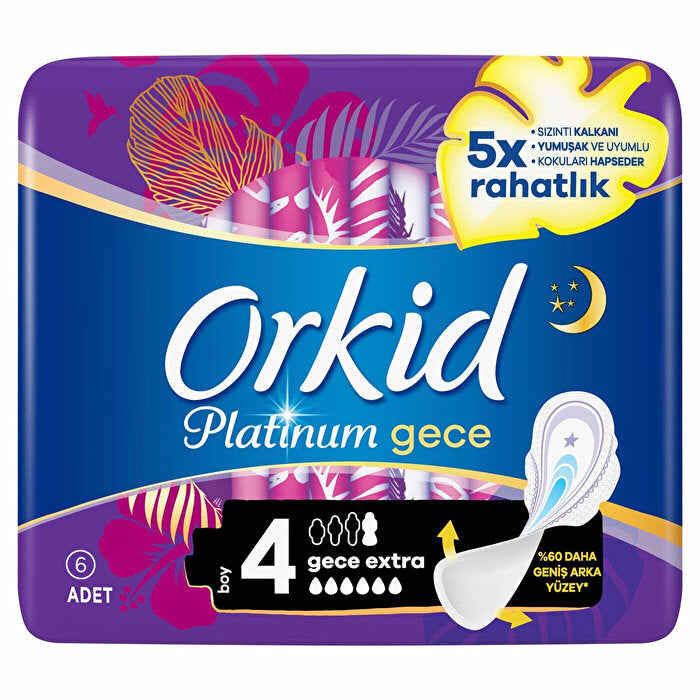 Orkid Feminine Hygiene Products - Maximum Comfort | 20 Pads - Hygiene Products
