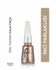 Flormar Long-Lasting Pearl Finish Nail Polish - Rich Life PL451, 6-Day Wear, Shimmer Effect, Elegant Nail Color for - view 3