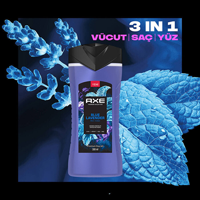 Axe Premium Collection Blue Lavender Shower Gel 10oz - 3 in 1 | Men - view 8