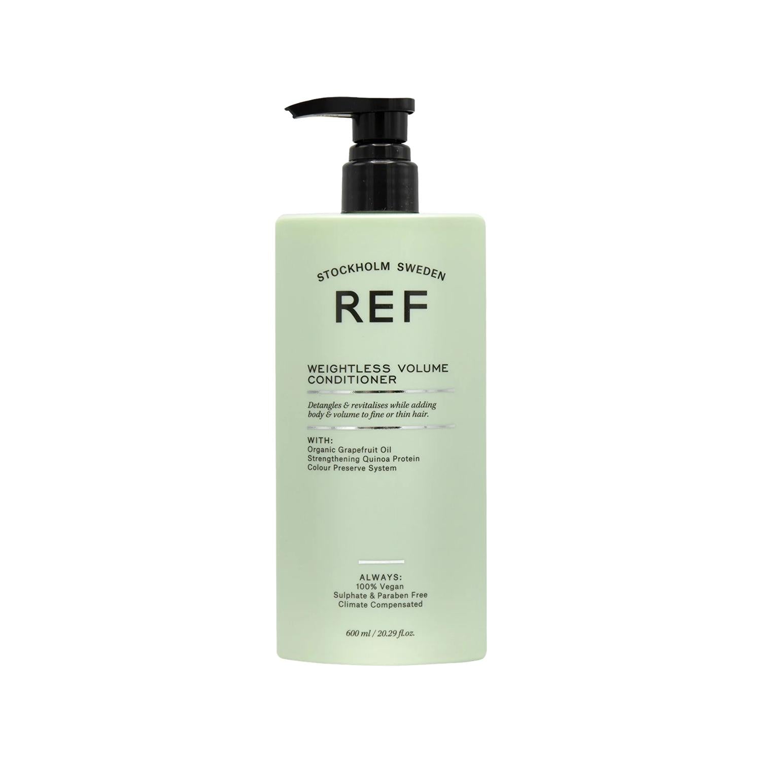 REF Hair Care Cream - Weightless Volume Enhancing & Nourishing Cream for Fine Hair, 600ml REF Weightless Volume Hair Cream - 600ml hair care cream, volumizing hair cream, weightless hair product, nourishing hair cream, hair volume enhancer, fine hair, limp hair, lightweight hair care, daily hair care, hair nourishment, hair volume, hair texture, hair health, REF hair care, hair care products, hair care routine