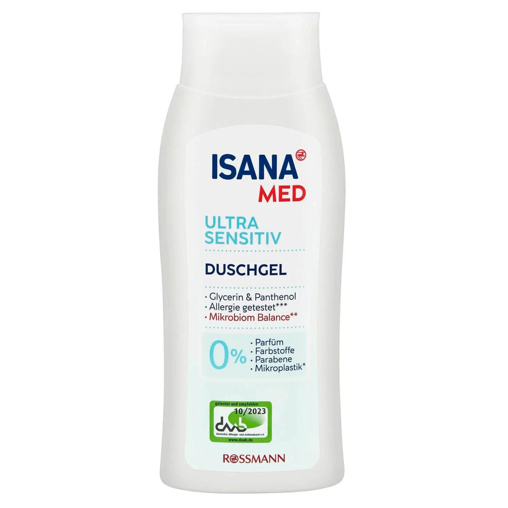 Isana Med Ultra Sensitive Shower Gel for Delicate Skin 250 ml