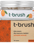 T-Brush Natural Toothpaste Tablets - Fluoride-Free, Vegan & Cruelty-Free Oral Care - 90 Tablets - view 2