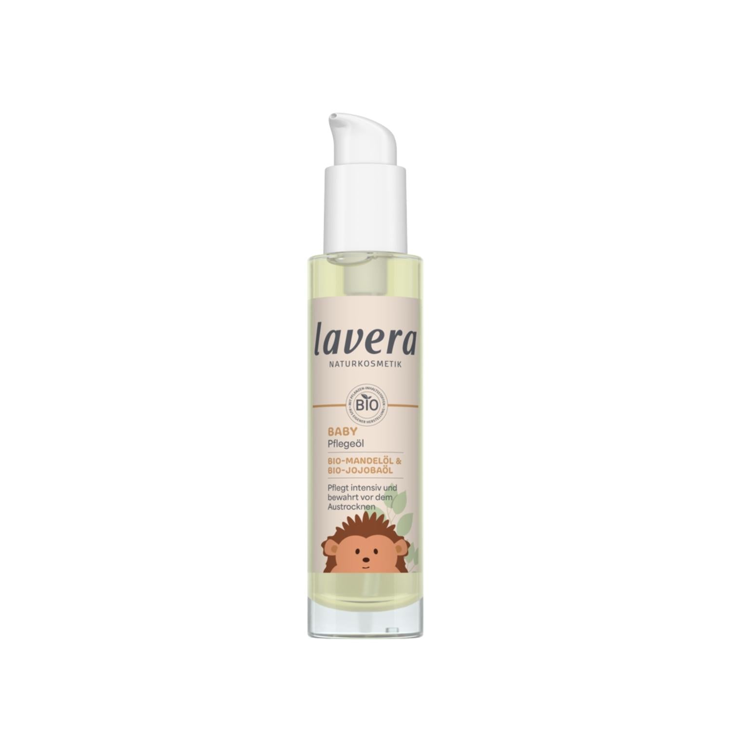 Lavera Baby Nourishing Oil 3.38 fl oz - Natural &amp; Gentle Moisture for Baby &amp; Child's Delicate Skin, Massage Oil - image 2