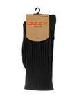 Ozzy Women's Woolen Socks - Black, Comfortable, Stretchy - Size 36/40 Ozzy Women's Woolen Socks - Warm & Comfortable women's woolen socks, black socks, wool acrylic socks, comfortable socks for women, stretchy socks, winter wear, cozy footwear, fashion socks, women's footwear, gift ideas for her, cold weather clothing