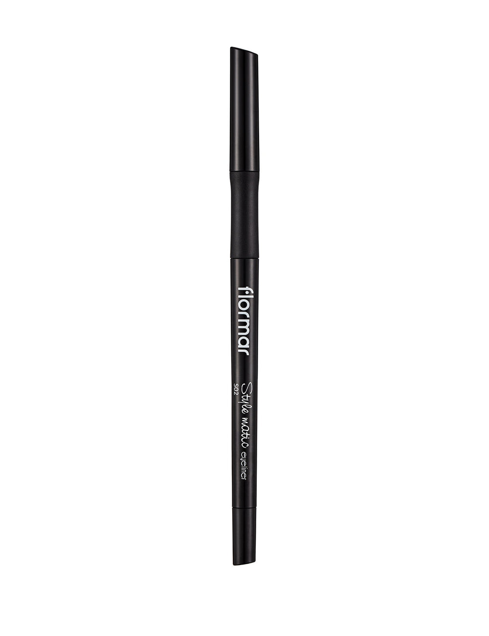 Flormar Stylematic Matte Waterproof Eyeliner S02 New Black
