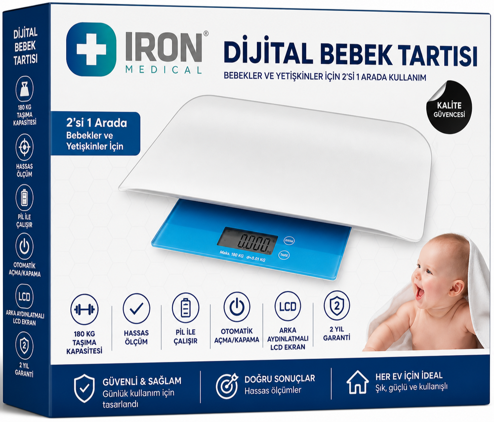 Iron Medical Digital Baby Scale with High Precision TS-Y526