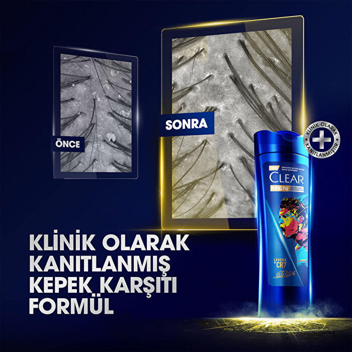 Clear Men Shampoo Legend by CR7 Cristiano Ronaldo - 350ml | Limited Edition - view 3