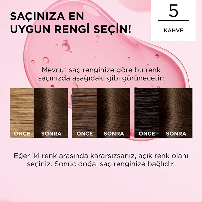 L&#39;Oréal Paris Excellence Crème Hair Color 5 Brown - 100% Gray Coverage | Rich Color