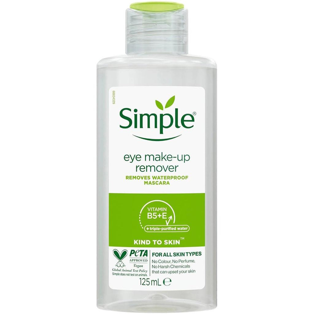 Simple Kind To Skin Gentle Eye Makeup Remover 125 ml