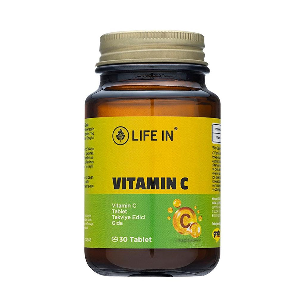 Life In Vitamin C Daily Wellness Supplement 30 Tablets