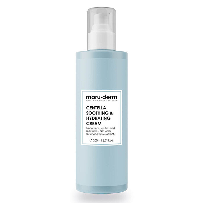 Maruderm Cica Centella Soothing Skin Care Cream 200ml - Hydrating Formula - Face Cream