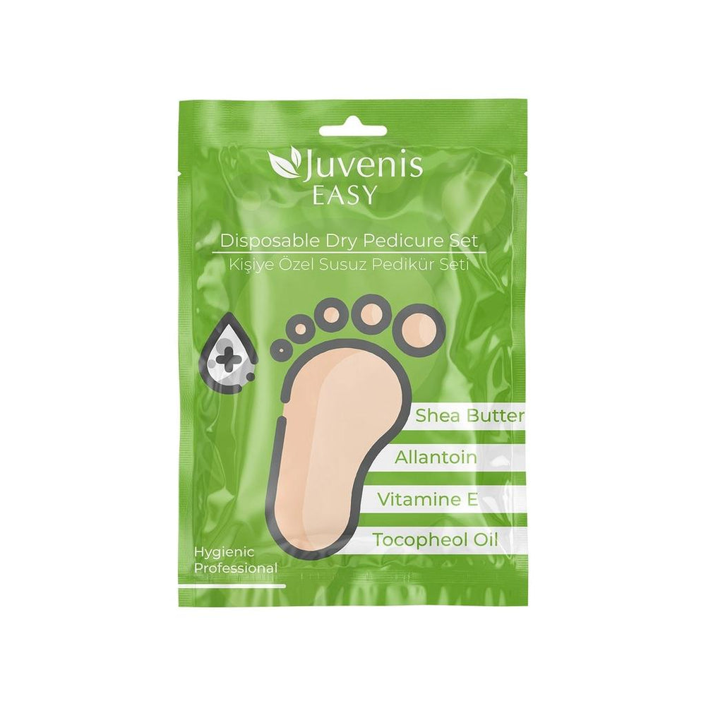 Juvenis Waterless Pedicure Kit for Soft Feet