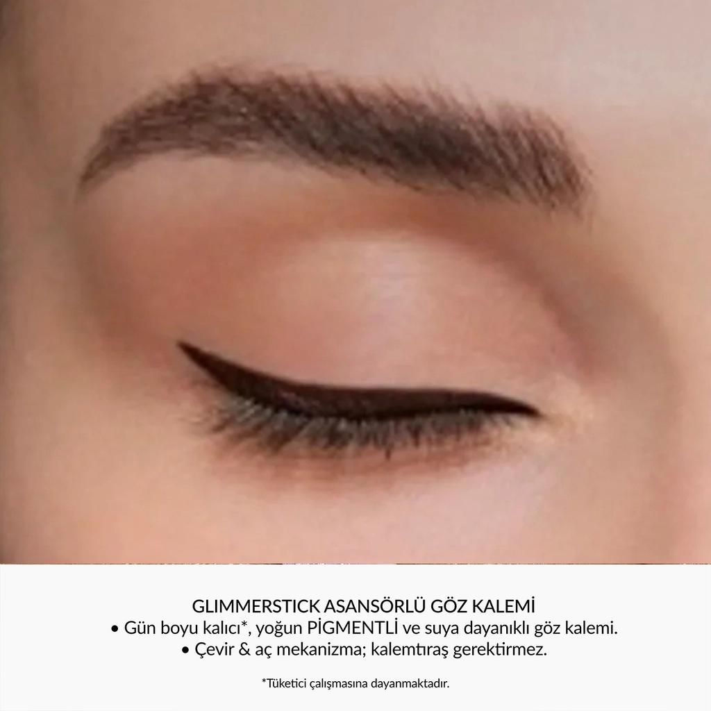 Avon Glimmerstick Retractable Eyeliner in Brown Black