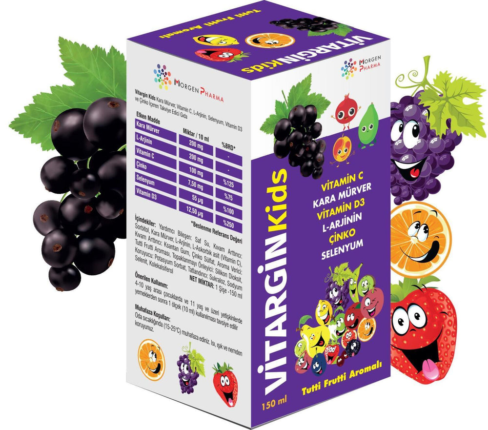 Vitargin Kids Syrup - 150 ml - Vitamin & Supplement
