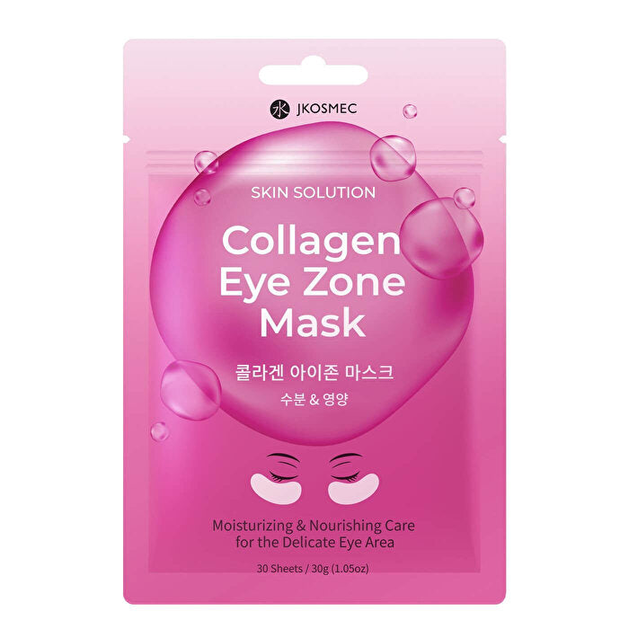JKosmec Skin Solution Collagen Eye Mask - 30 Pieces | Hydrating - Vitamin & Supplement