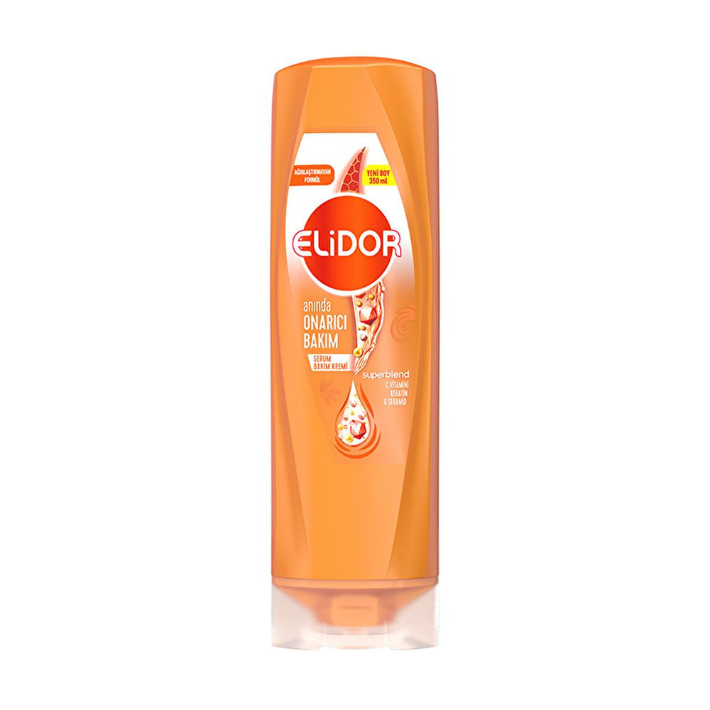 Elidor Hair Care Cream - Nourishing Keratin Treatment with C Vitamin & Seramide for Damaged Hair - view 3