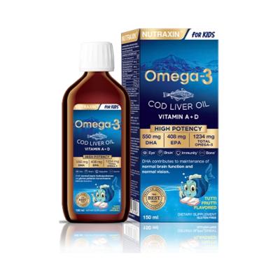 Nutraxin Kids Omega-3 Syrup - 150 ml | Tutti Frutti Flavor - image 4