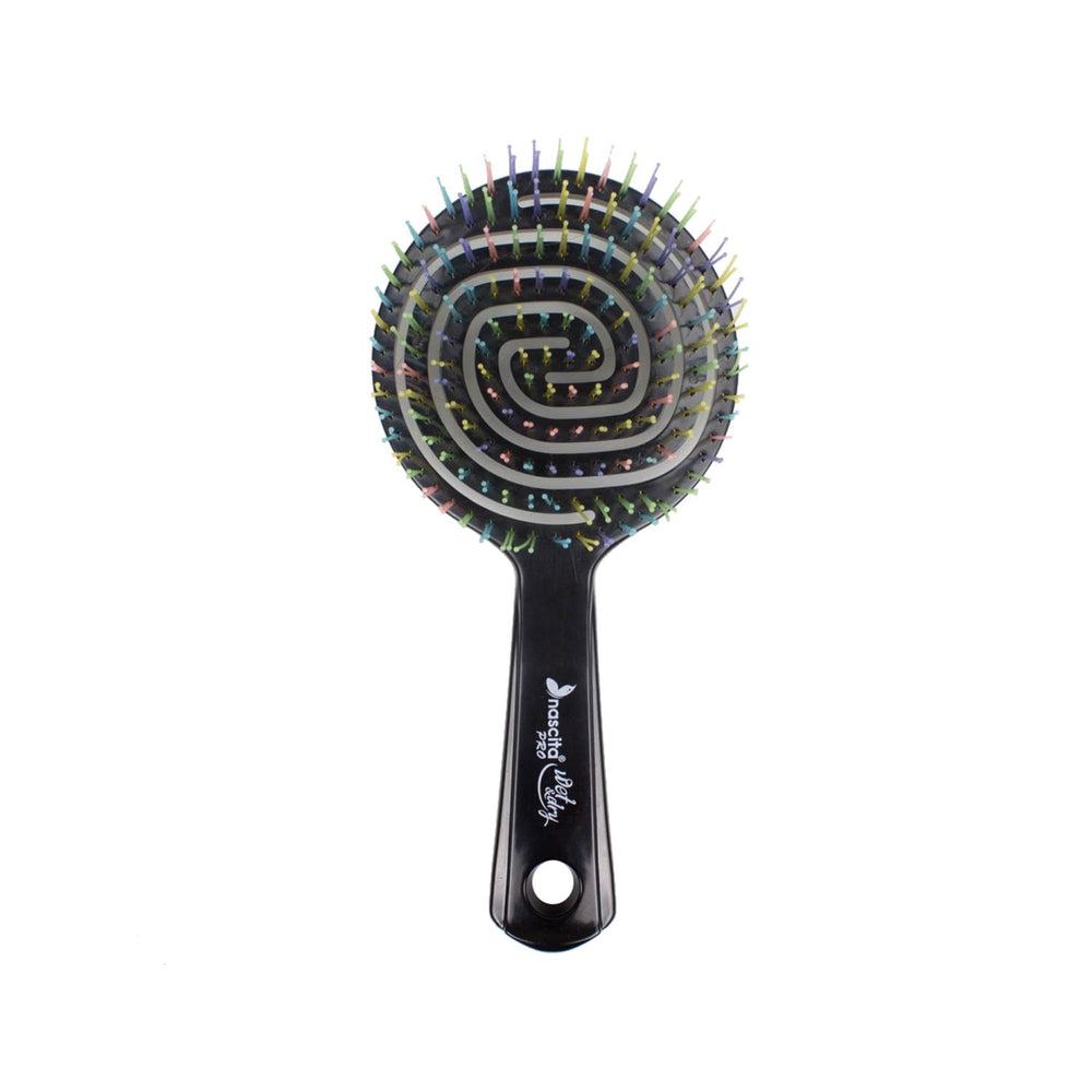 Nascita Pro Wet Dry 3D Fleksi Hair Brush - Detangling & Styling for All Hair Types - Hair Accessories
