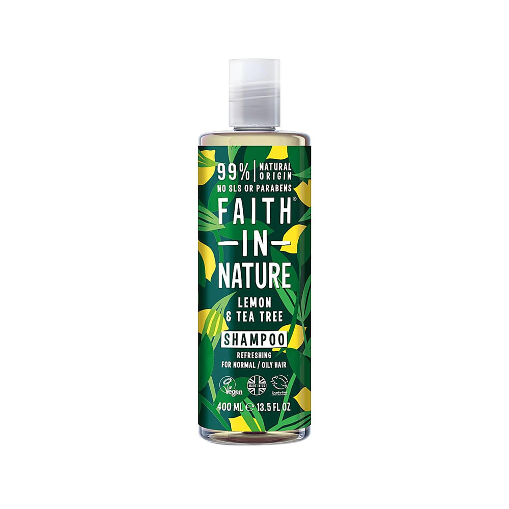 Faith In Nature Lemon & Tea Tree Oil Shampoo for Flaky Hair, Refreshing & Natural - 13.53 fl oz Faith In Nature Lemon & Tea Tree Oil Shampoo for Flaky Hair Lemon and Tea Tree Oil Shampoo, Flaky Hair Care, Natural Shampoo, Faith In Nature Shampoo, Refreshing Hair Cleanser, Natural Hair Care, Scalp Soothing, Antifungal Shampoo, Tea Tree Oil Benefits, Lemon Shampoo, Flaky Scalp Relief, Hair Care for Flaky Hair, Refreshing Shampoo, Sustainable Hair Care