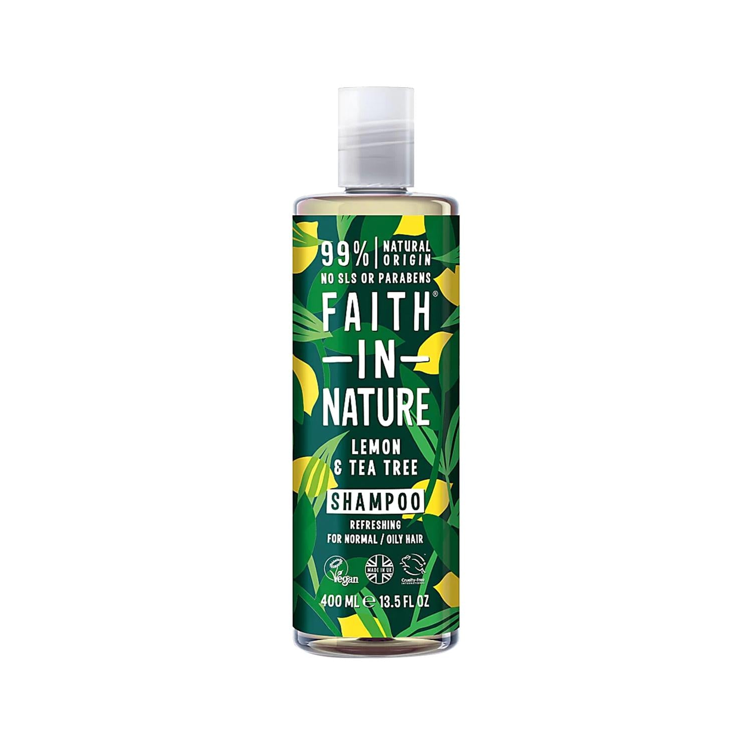 Faith In Nature Lemon & Tea Tree Oil Shampoo for Flaky Hair, Refreshing & Natural - 13.53 fl oz Faith In Nature Lemon & Tea Tree Oil Shampoo for Flaky Hair Lemon and Tea Tree Oil Shampoo, Flaky Hair Care, Natural Shampoo, Faith In Nature Shampoo, Refreshing Hair Cleanser, Natural Hair Care, Scalp Soothing, Antifungal Shampoo, Tea Tree Oil Benefits, Lemon Shampoo, Flaky Scalp Relief, Hair Care for Flaky Hair, Refreshing Shampoo, Sustainable Hair Care