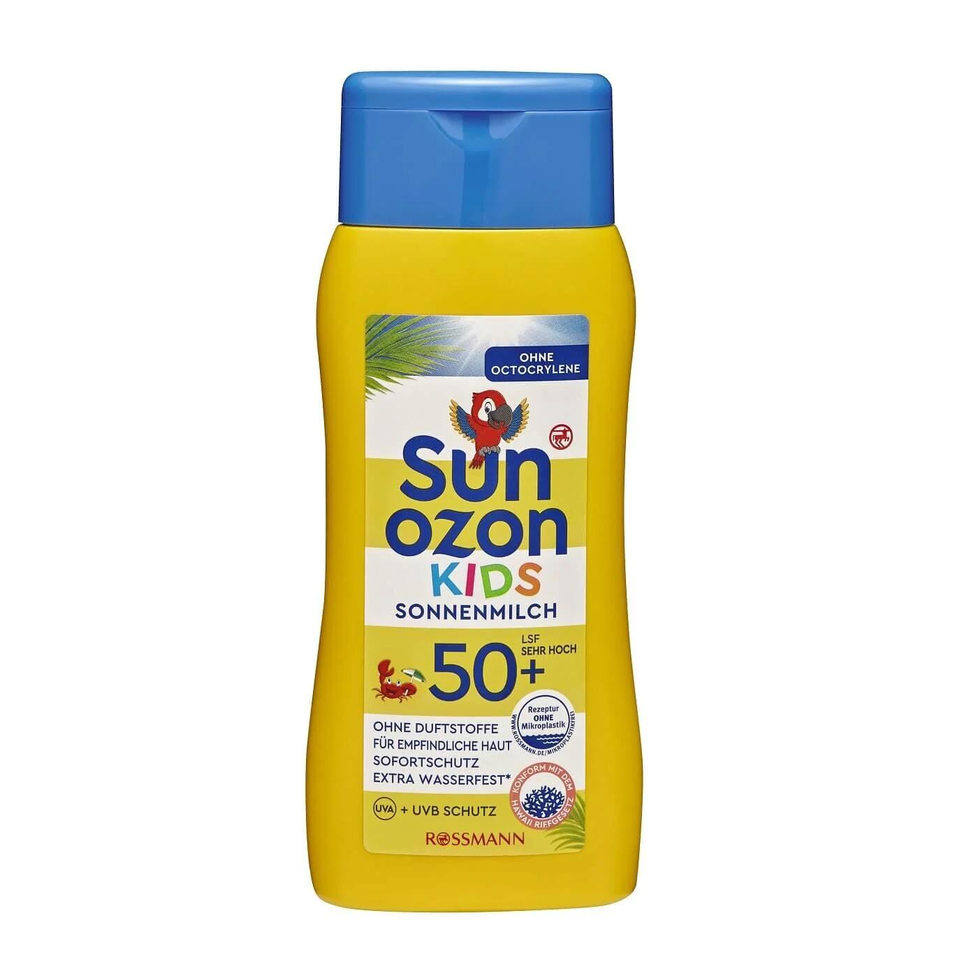 Sunozon Kids Sensitive Sun Milk SPF 50 High Protection 200 ml