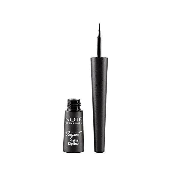 Note Elegant Matte Dipliner: Waterproof, Smudge-Proof, Long-Lasting Black Eyeliner for All-Day Sophistication Note Matte Dipliner: Waterproof, Long-Lasting Black Eyeliner matte eyeliner, waterproof eyeliner, smudge proof eyeliner, long lasting eyeliner, black eyeliner, siyah eyeliner, note eyeliner, note elegant dipliner, waterproof liquid eyeliner, matte liquid eyeliner, eyeliner, liquid eyeliner, matte finish, smudge-proof, long-lasting, black, siyah, eye makeup, cosmetic, beauty, waterproof eye makeup, g
