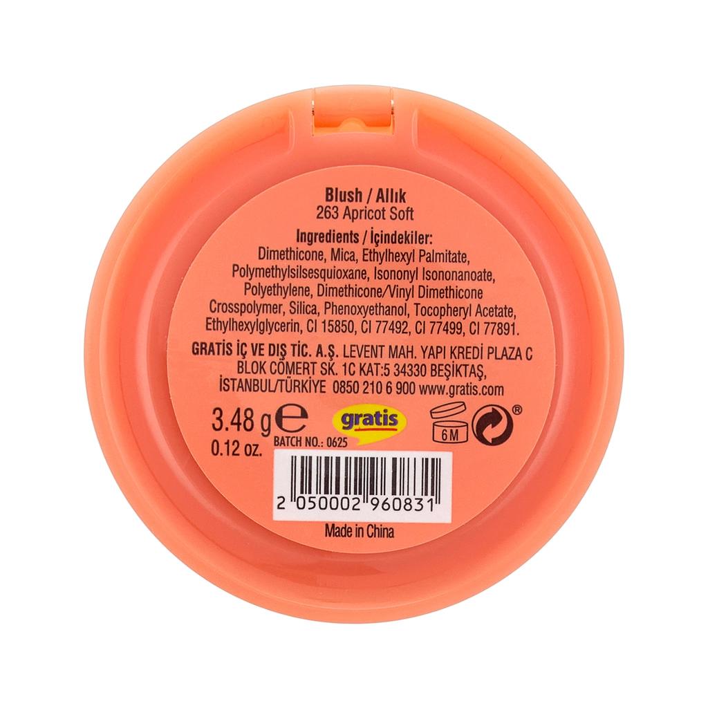 Beaulis Cloud It Lightweight Liquid Blush 263 Apricot Soft