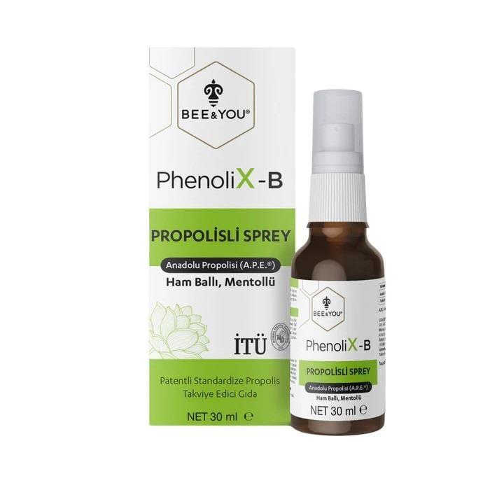 BEE & YOU PhenoliX-B Propolis Spray Supplement - Natural Health Support with Propolis, Honey & Menthol - 1.01 fl oz BEE & YOU PhenoliX-B Propolis Spray - Natural Health Supplement Propolis Spray, Natural Supplement, Dietary Supplement, Health and Wellness, Anatolian Propolis, Bee Products, Natural Health Support, Wellness Supplements, Propolis Benefits, Honey and Menthol, Health Supplements, Dietary Health, Natural Ingredients, Supplement Spray