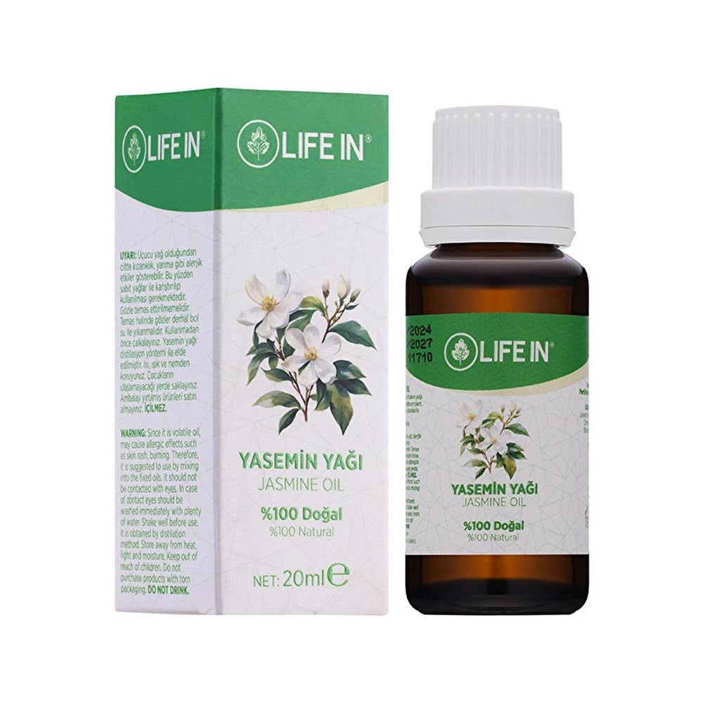 Life In Jasmine Essential Oil for Aromatherapy 20 ml