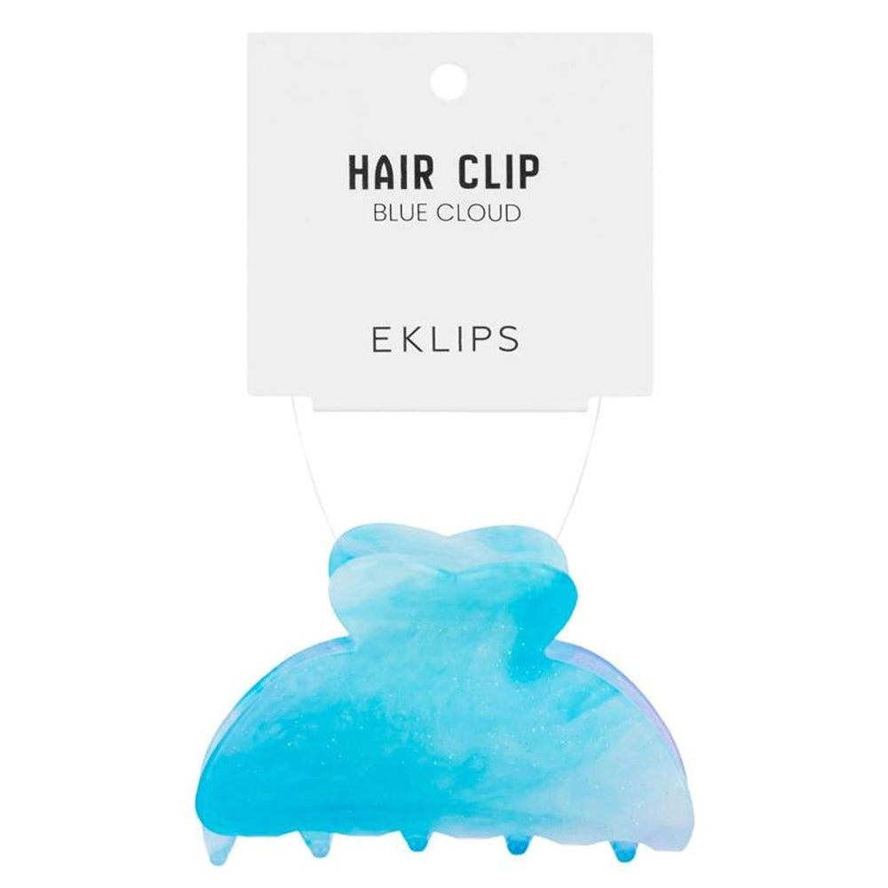 Eklips Blue Gradient Claw Clip for Secure Hair Styling