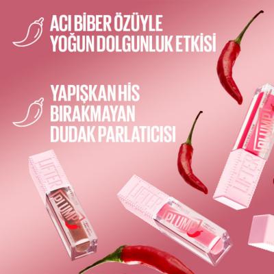 Maybelline Lifter Plump Lip Gloss - Non-Sticky, Chili Pepper Extract, Pink Sting Shade Maybelline Lifter Plump Lip Gloss - Pink Sting Shade Maybelline Lifter Plump Lip Gloss, Lip Plumping Gloss, Non-Sticky Lip Gloss, Chili Pepper Extract Lip Care, Pink Lip Gloss, Cosmetic Lip Care, Natural Ingredients, Lip Care Products, Beauty Essentials, Makeup Gifts, Lip Gloss for Daily Wear, Special Occasion Makeup