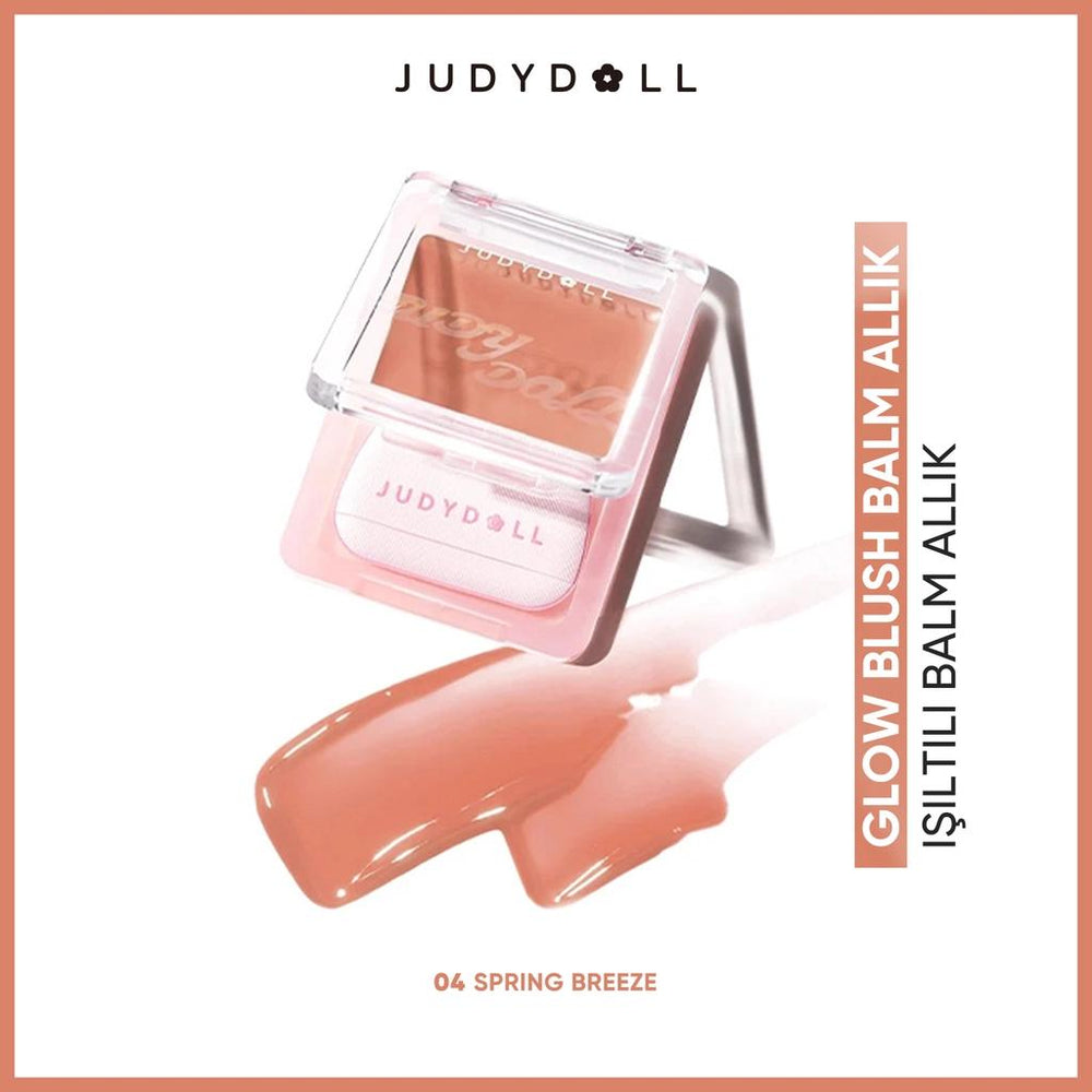 Judydoll Glow Blush Balm 04 Spring Breeze Radiant Finish 3g