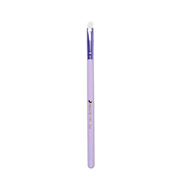 Nascita Soft Colors Angled Eyeliner &amp; Eyebrow Makeup Brush - Professional Quality, Handmade Nascita Soft Colors Makeup Brush for Eyeliner &amp; Eyebrows makeup brush, eyeliner brush, eyebrow brush, Nascita Soft Colors, angled makeup brush, professional makeup tools, handmade makeup brush, natural-synthetic bristles, beauty products, cosmetic brushes, precision makeup tools