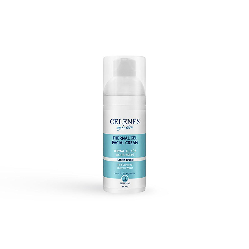 Celenes Thermal Face Cream - Hydrating, Anti-Aging, Paraben-Free Moisturizer for All Skin Types - Face Cream