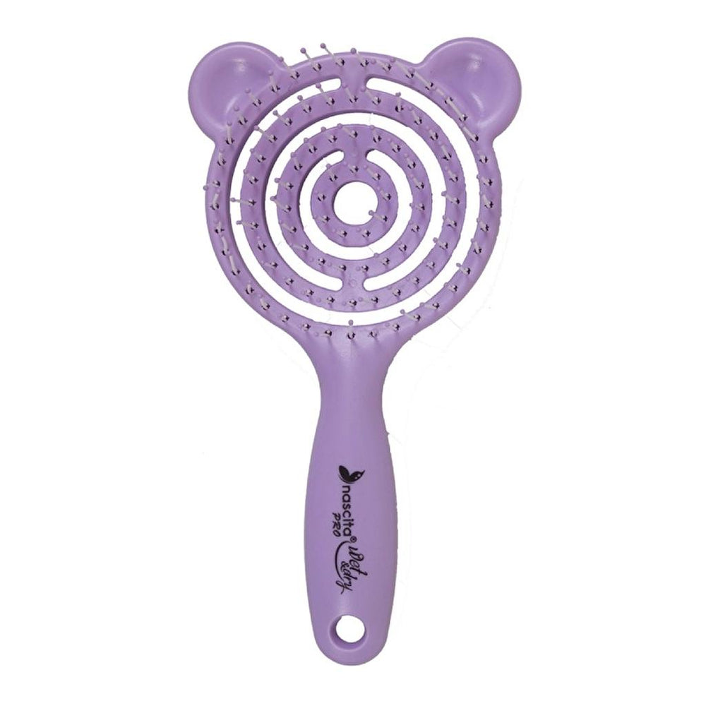 Nascita 3D Children's Hair Brush in Lilac