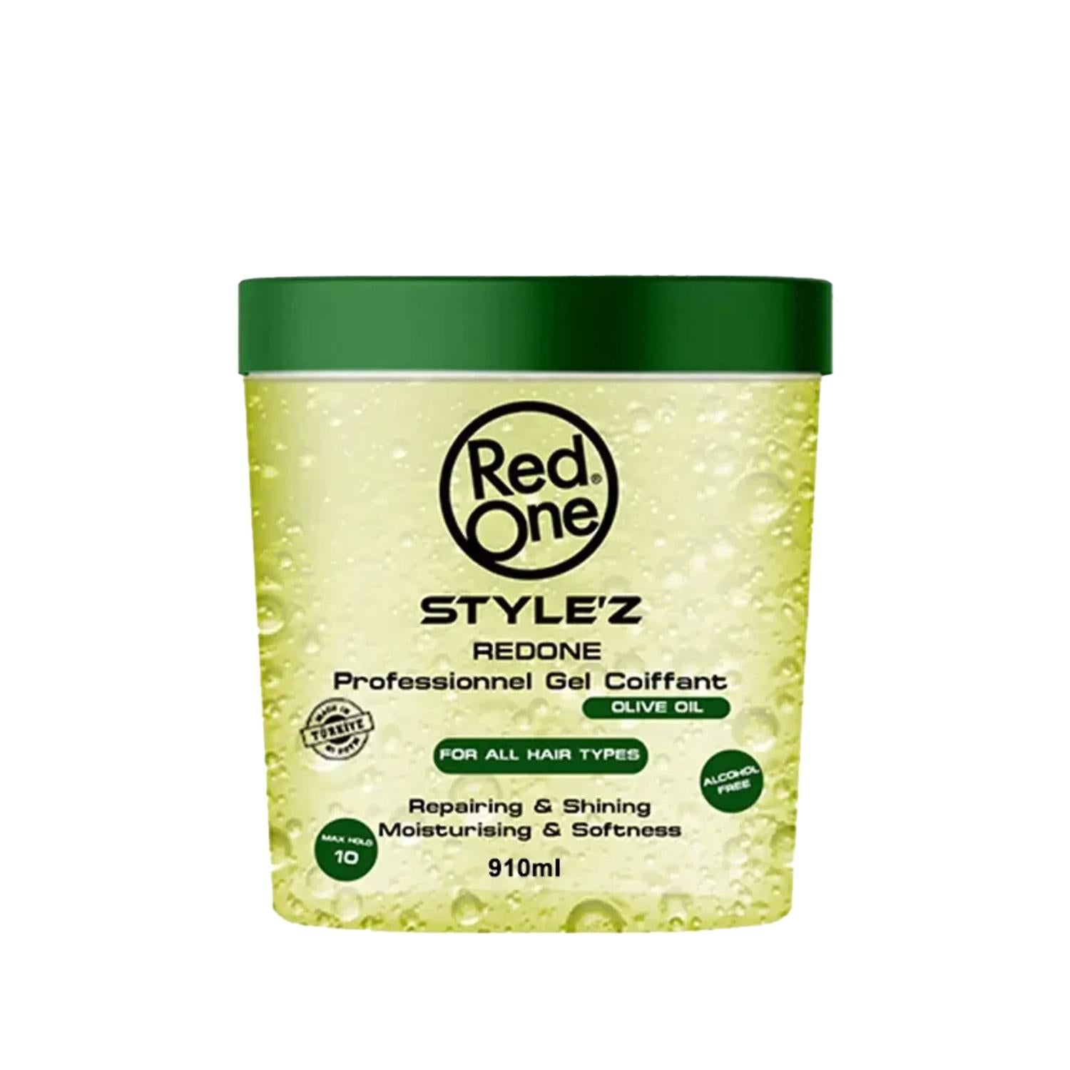 RedOne Stylez Olive Oil Hair Gel - 30.77 fl oz, Nourishing Hair Care for Natural Styling RedOne Stylez Olive Oil Hair Gel - 30.77 fl oz Hair care products, Olive oil hair gel, RedOne Stylez, Natural hair care, Large volume hair care products, Hair gel, Nourishing hair products, Styling hair care, Natural ingredients, Hair nourishment, Moisturizing hair products