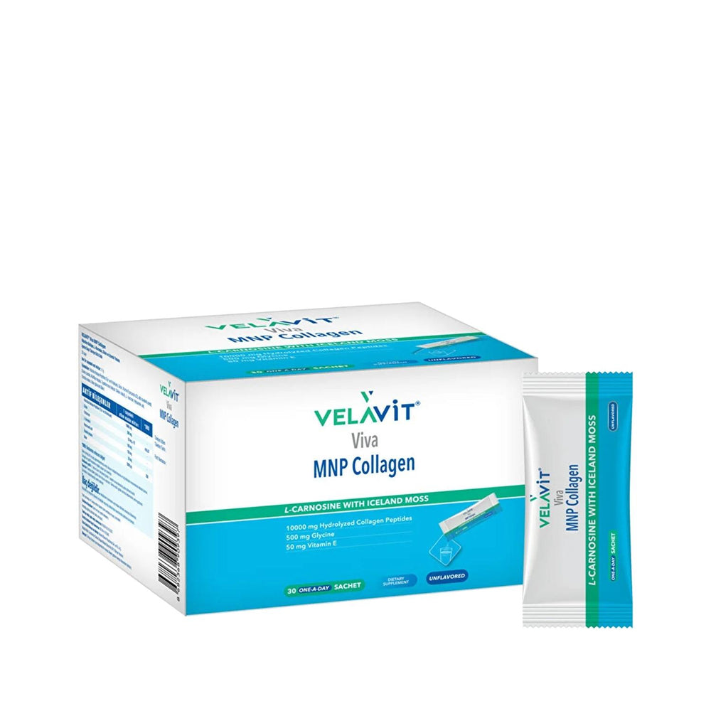 Velavit Viva MNP Collagen Supplement - Hydrolyzed Collagen for Skin & Joint Health, 30 Sachets Velavit Viva MNP Collagen Supplement for Skin & Joint Health Collagen Supplement, Hydrolyzed Collagen, Dietary Supplement, Skin Health, Joint Health, Anti-Aging, Wellness, Health Supplements, Beauty Supplements, Natural Supplements, Collagen for Skin, Joint Support, Healthy Aging, Beauty from Within, Supplement for Women, Supplement for Men, Health and Wellness Products