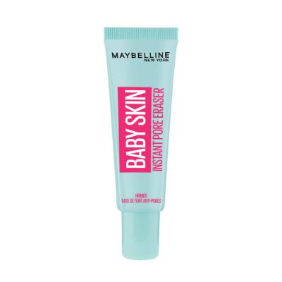 Maybelline Baby Skin Makeup Primer - Pore Minimizer for Flawless Finish, Long-Lasting Makeup, Suitable for All Skin Types Maybelline Baby Skin Primer for Flawless Makeup Makeup Primer, Pore Minimizer, Long-lasting Makeup, Suitable for All Skin Types, Maybelline Baby Skin, Flawless Finish, Beauty Essentials, Makeup Must-Haves, Skincare for Makeup, Cosmetics, Beauty Products