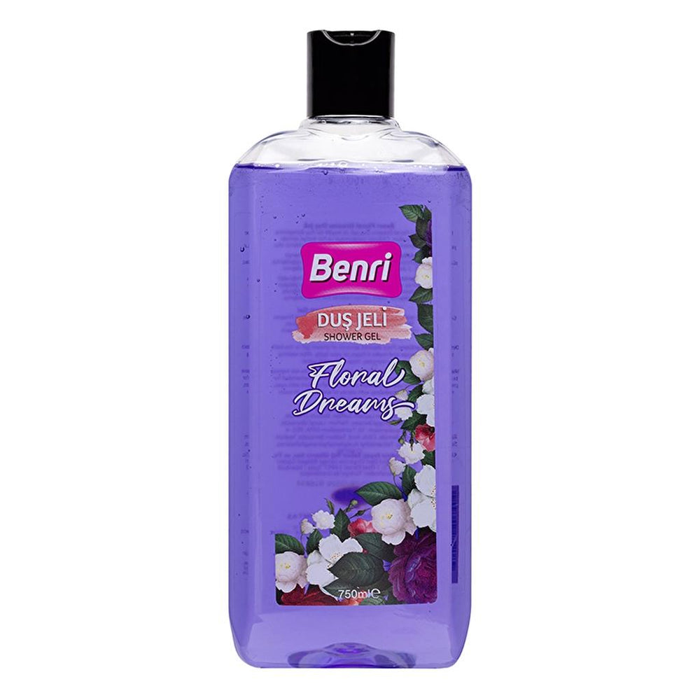 Benri Floral Dreams Shower Gel for Soft Skin 750 ml