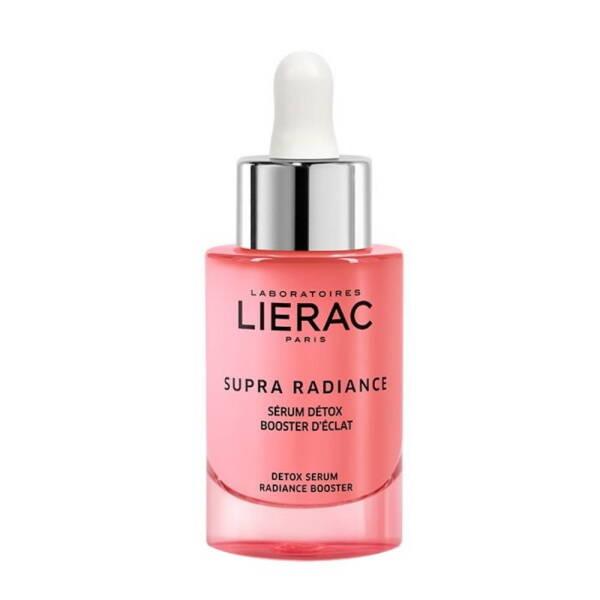 lierac supra radiance detox serum bottle, detox serum for all skin types, beauty serum with illuminating effect Lierac Supra Radiance Detox Serum - Illuminating Formula | 30ml Lierac Supra Radiance Detox Serum - Illuminating Formula | 30ml lierac, detox-serum, radiance-boost, illuminating-serum, skincare, anti-aging, skin-treatment, glow-serum, ai-generated, beauty