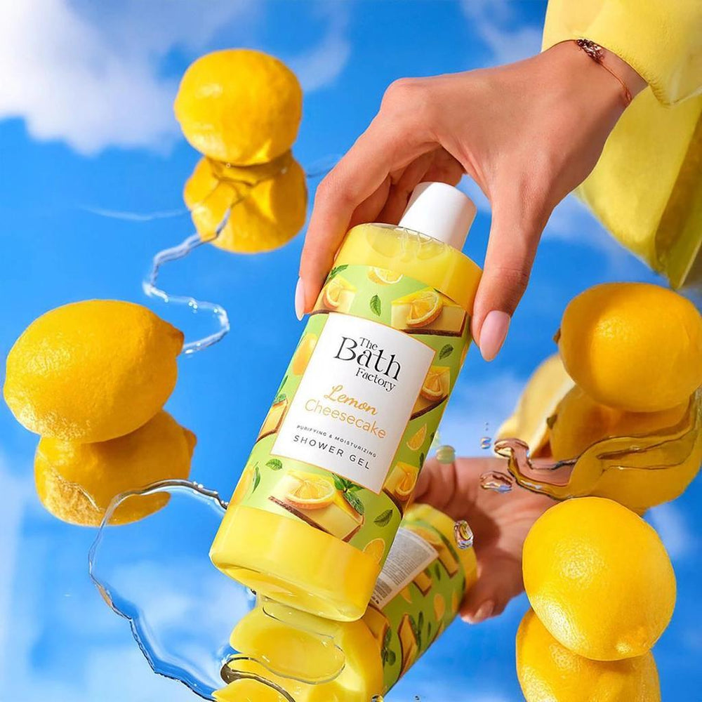 The Bath Factory Lemon Cheesecake Hydrating Shower Gel 400 ml
