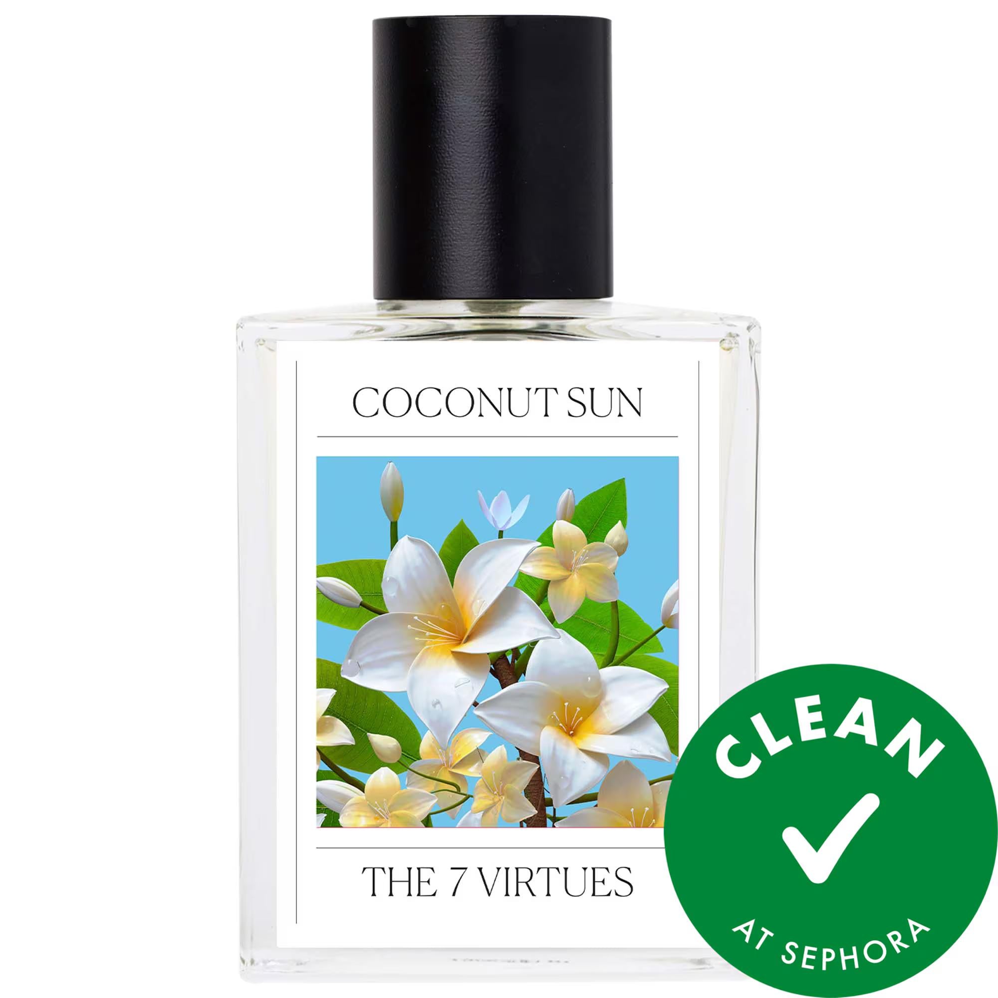 The 7 Virtues Coconut Sun Eau de Parfum - Natural, Cruelty-Free Perfume for Women The 7 Virtues Coconut Sun Eau de Parfum - Natural & Cruelty-Free Eau de Parfum, Cruelty-free perfume, Vegan fragrance, Natural essential oils, Sustainable cosmetics, Women's perfume, Fresh fragrance, Coconut scent, Hypoallergenic perfume, Gluten-free fragrance, Fair-trade cosmetics, Eco-friendly perfume, The 7 Virtues, Perfume for women, Natural perfume, Ethical cosmetics