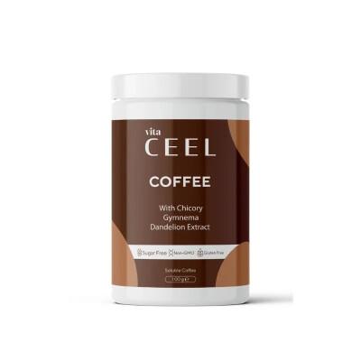 vita ceel hindiba detox coffee 100g, herbal detox coffee with chicory and gymnema, natural detox coffee blend 100 grams Vita Ceel Detox Coffee - Hindiba & Gimneya Blend | 100g Vita Ceel Detox Coffee - Herbal Blend | 100g vita-ceel, detox-coffee, herbal-tea, natural-ingredients, wellness, health-conscious, easy-preparation, aromatic, gimneya, ai-generated