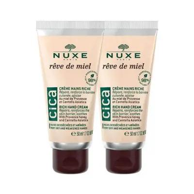 nuxe-reve-de-miel-cica-rich-hand-cream-duo-set, nuxe-hand-cream-in-tube, nuxe-reve-de-miel-packaging Nuxe Reve De Miel Cica Rich Hand Cream - Duo Set Nuxe Reve De Miel Cica Hand Cream Duo Set nuxe, hand-cream, moisturizer, duo-set, beauty, skincare, cica-cream, for-women, for-men, ai-generated